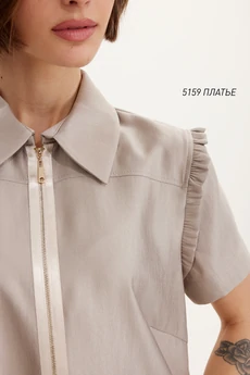 Платье  5159 бежевый  Niv Niv Fashion