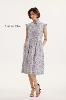 Сарафан  5167 мультиколор  Niv Niv Fashion
