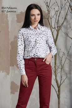 Рубашка 854 Niv Niv Fashion