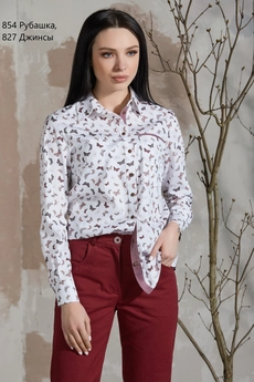 Рубашка 854 Niv Niv Fashion