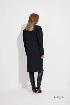 Платье 9113 черный   Niv Niv Fashion