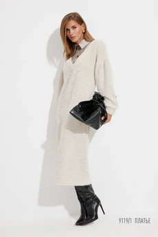 Платье 9119-1 снежная роза Niv Niv Fashion