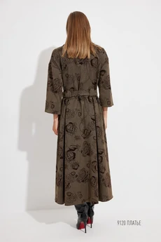 Платье 9120 шоколад Niv Niv Fashion
