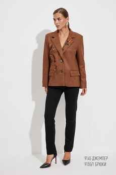 Брюки 9155-1 черный Niv Niv Fashion