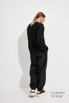 Джемпер 9146 черный Niv Niv Fashion
