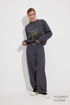 Брюки 9153 графит Niv Niv Fashion