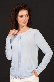 Кардиган 1960 голубой Nova Line
