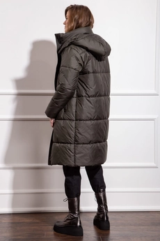 Пальто 10290 хакки Nova Line