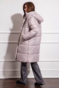 Пальто 10290 жемчужный Nova Line