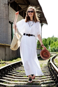 Юбка 3745 белый Nova Line