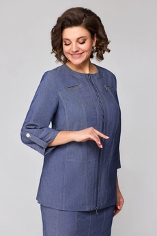 Костюм с юбкой 3970-2-с Algranda (Новелла Шарм)
