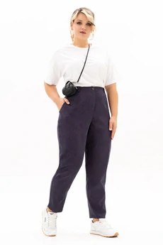 Брюки 4066-9 графит Algranda (Новелла Шарм)