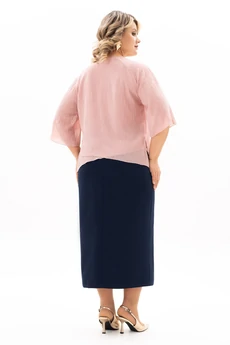 Костюм с юбкой 4125-с Algranda (Новелла Шарм)