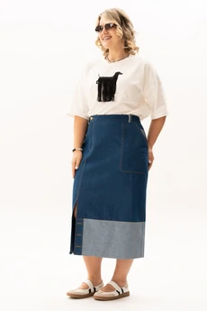 Костюм с юбкой 4148 Algranda (Новелла Шарм)