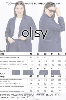 Костюм брючный 05151 Ollsy