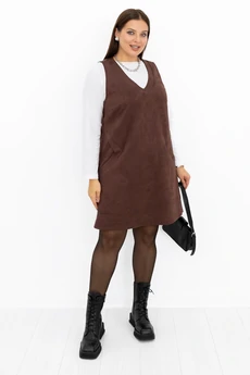 Платье-сарафан 01707 шоколад Ollsy