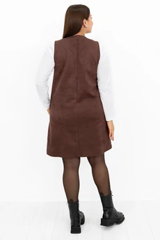 Платье-сарафан 01707 шоколад Ollsy