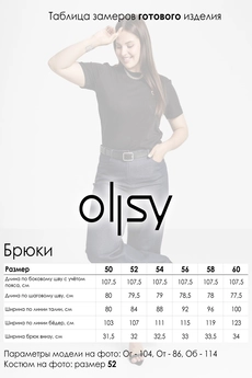 Брюки 04027 ментол Ollsy