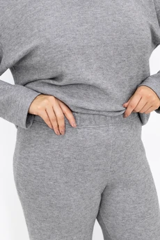 Костюм брючный 05152 серый Ollsy