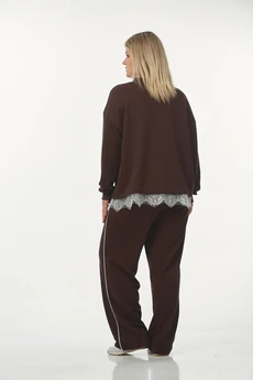 Спортивный костюм 239-1 шоколад OVERYOU