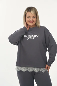 Джемпер 240 графит OVERYOU