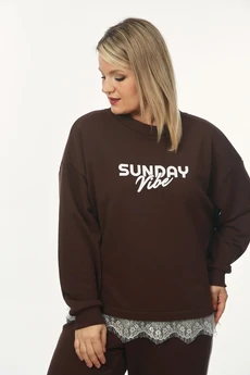 Джемпер 240-1 шоколад OVERYOU