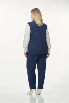 Костюм брючный 241 синий OVERYOU