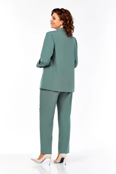 Костюм брючный 1000 мятный Ольга Стиль