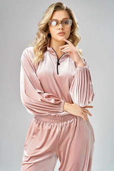Спортивный костюм 1004 пудрово-розовый Ольга Стиль