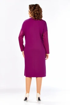 Платье 1006 фуксия Ольга Стиль