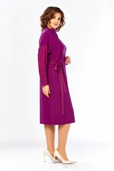 Платье 1006 фуксия Ольга Стиль