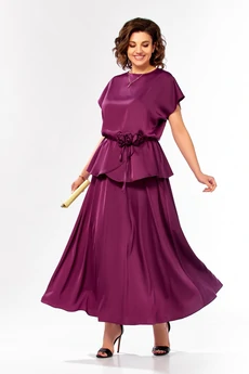 Костюм с юбкой 1010 Ольга Стиль