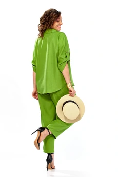 Костюм брючный 1013 яблоко Ольга Стиль