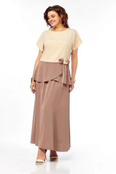 Костюм с юбкой 1015 Ольга Стиль