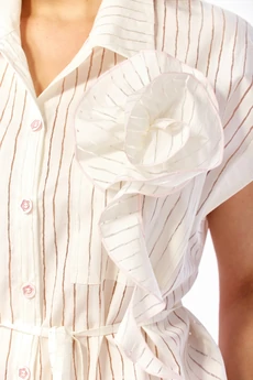 Костюм брючный 1029 розовый Ольга Стиль