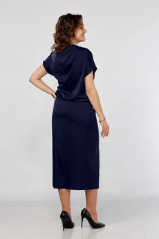 Платье 902 синий Ольга Стиль