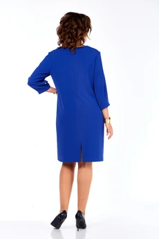 Платье 983 васильковый Ольга Стиль