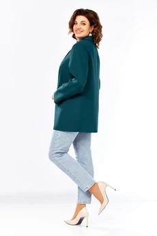 Жакет 986 морская волна Ольга Стиль