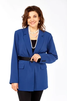 Жакет 986 синий Ольга Стиль