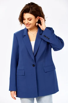 Жакет 986 синий Ольга Стиль