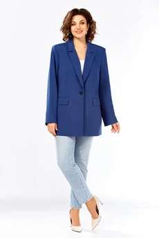 Жакет 986 синий Ольга Стиль