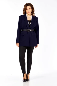 Жакет 986 темно-синий Ольга Стиль