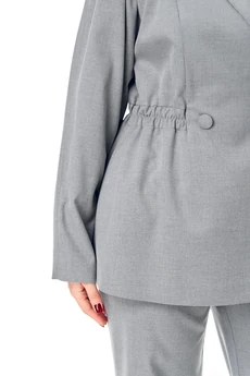 Костюм брючный 993 серый Ольга Стиль