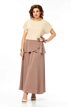 Костюм с юбкой 1015 Ольга Стиль