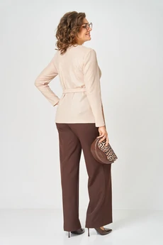 Костюм брючный 1643 Орхидея Люкс