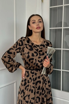 Платье 150 принт пятна Pavlova