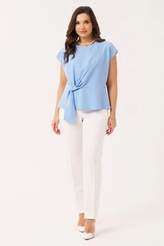 Блузка 102040 голубой Panda