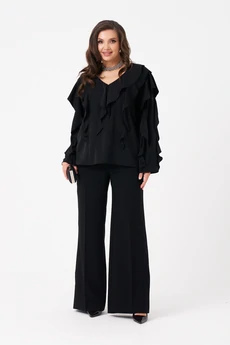 Блузка 103244 черный Panda