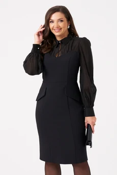 Платье 111080 черный Panda