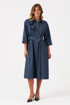 Платье 112883 синий Panda